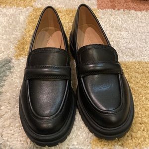 Madewell leather loafers